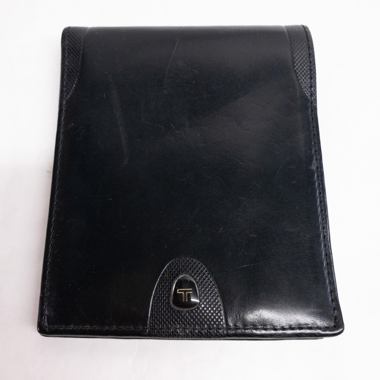 Tumi Leather Bi Fold Wallet