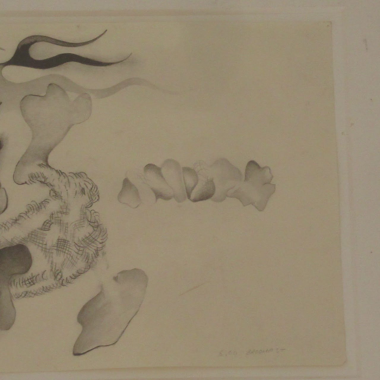 Billy Copely 'Untitled' Signed Drawing