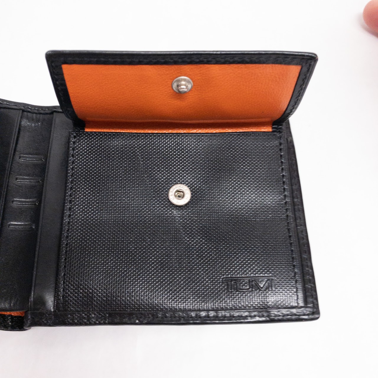 Tumi Leather Bi Fold Wallet