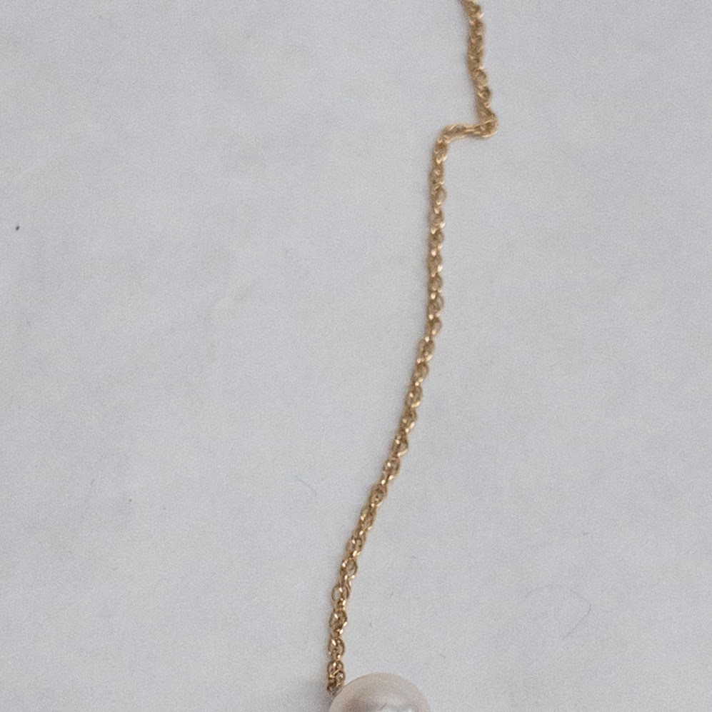 14K Gold Pearl Necklace