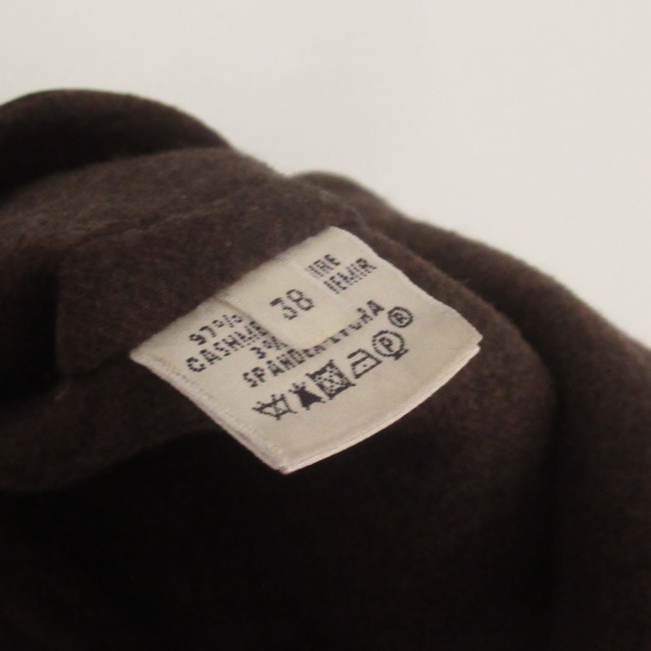 Hermès Brown Cashmere Blend Coat