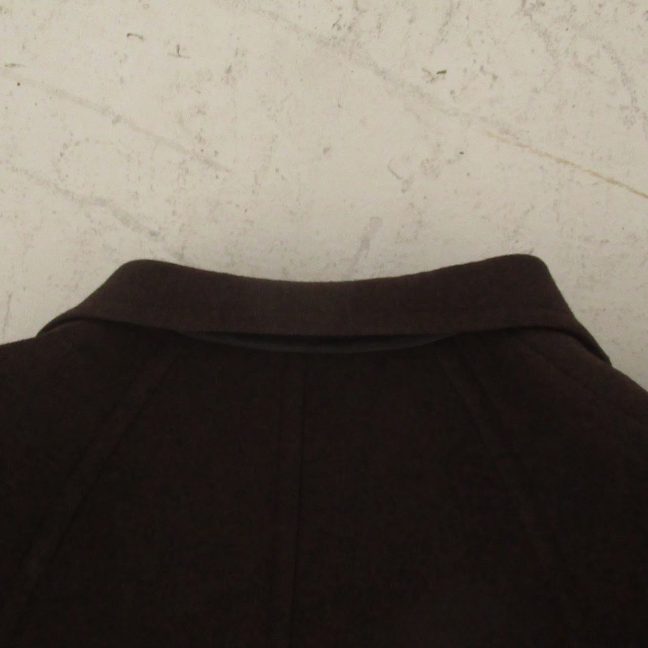 Hermès Brown Cashmere Blend Coat