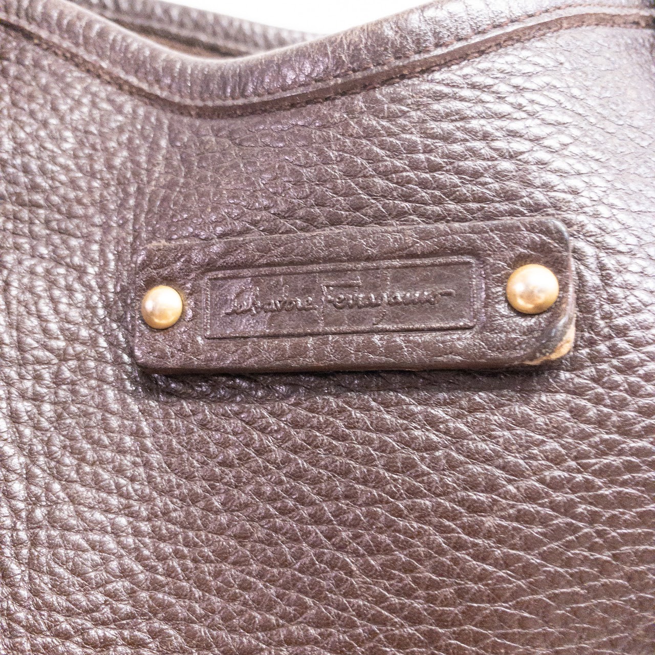 Salvatore Ferragamo Gancini Shoulder Bag