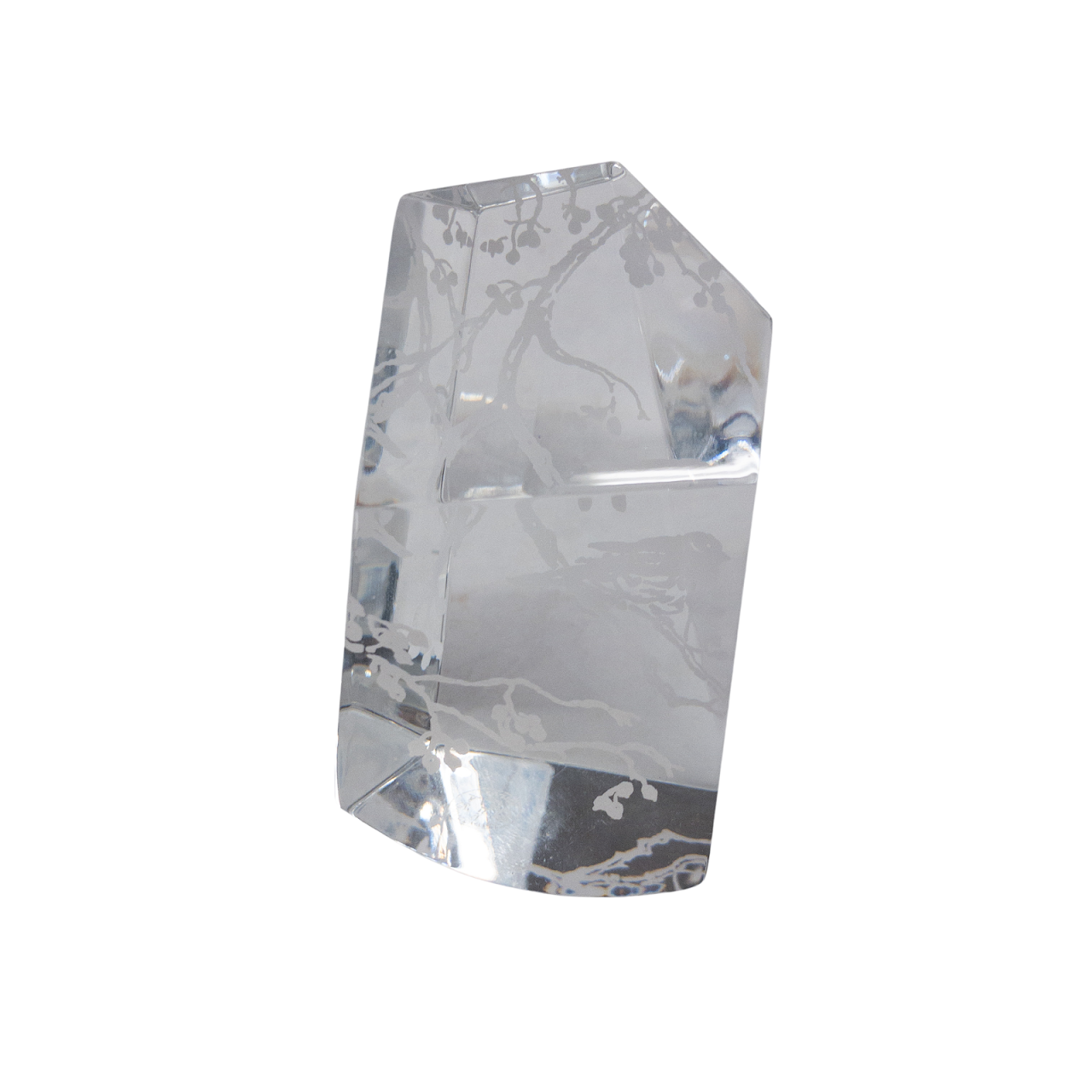 Baccarat Faceted Crystal Paperweight