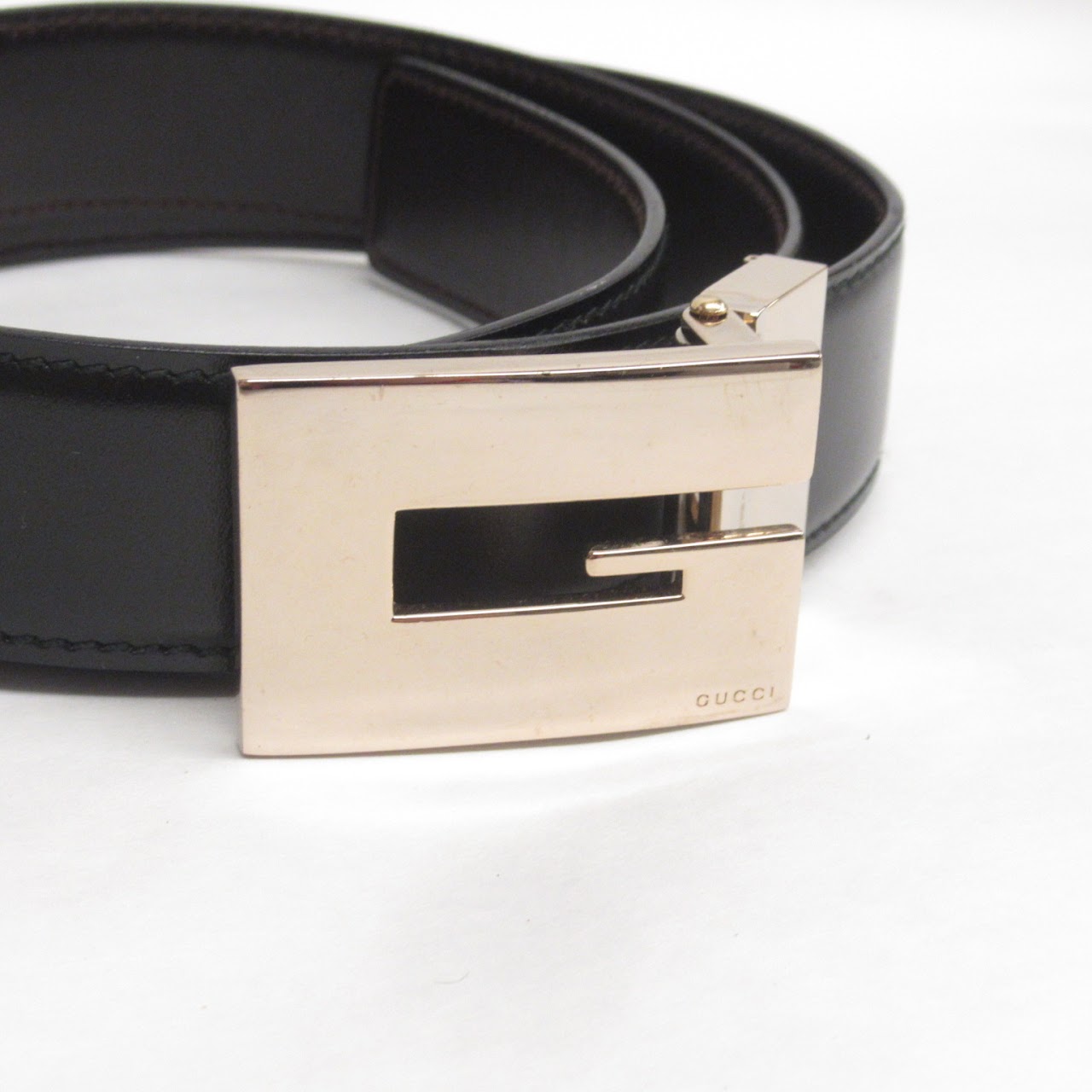 Gucci Reversible Leather Belt