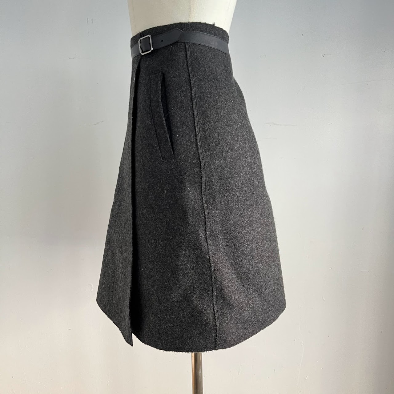Loro Piana Cashmere Wrap Skirt