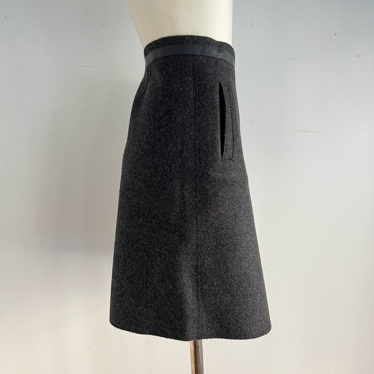 Loro Piana Cashmere Wrap Skirt