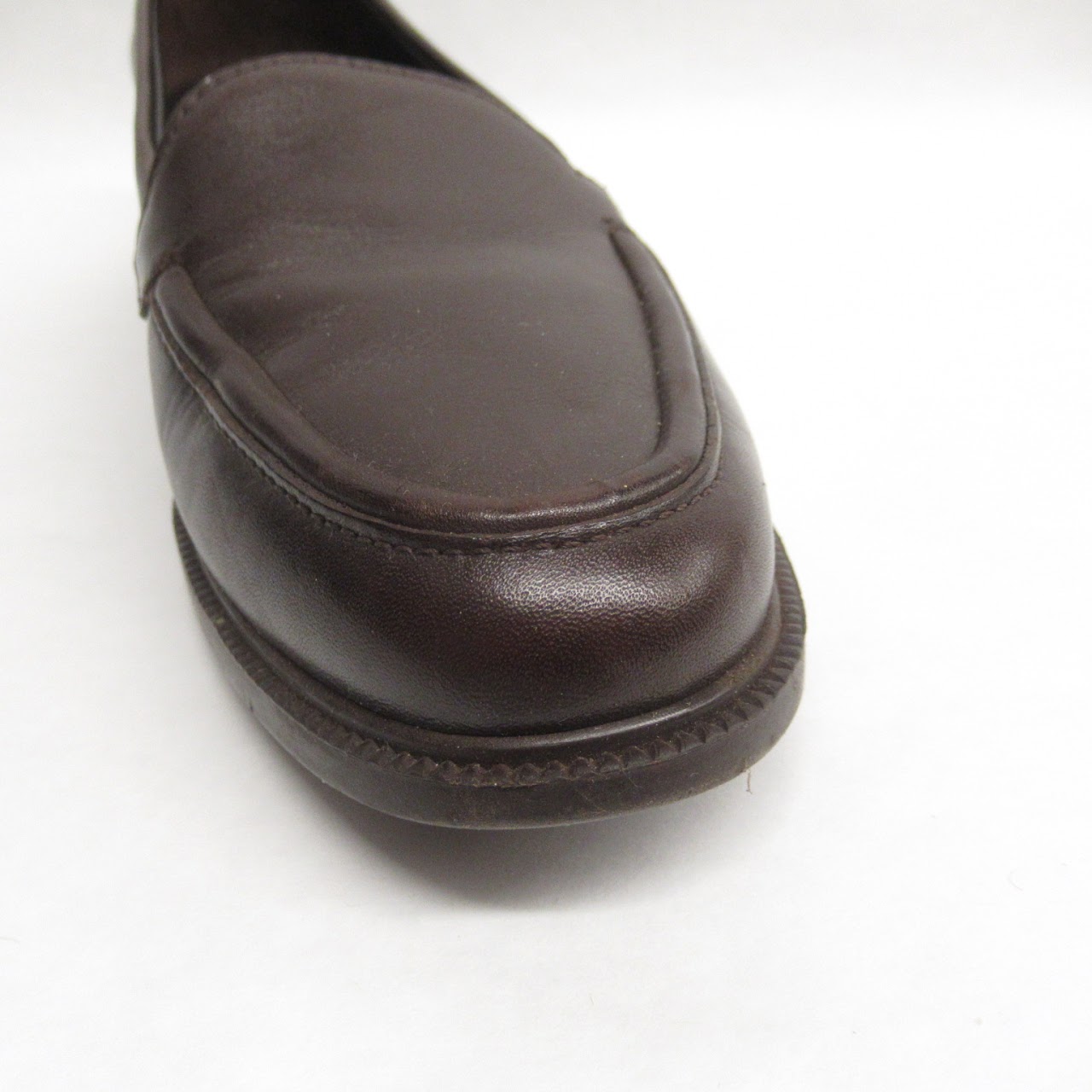 Salvatore Ferragamo Brown Leather Loafers