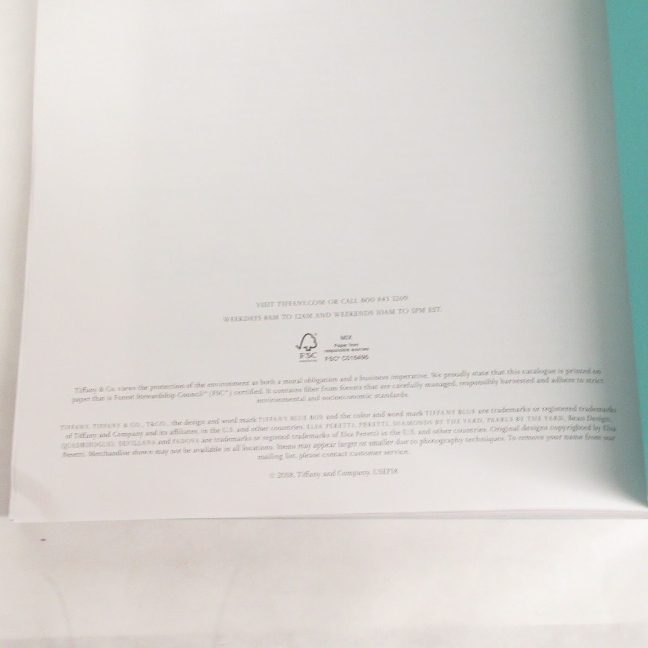Tiffany & Co X Elsa Peretti: 'My Forty Plus Years With Tiffany ' Catalog