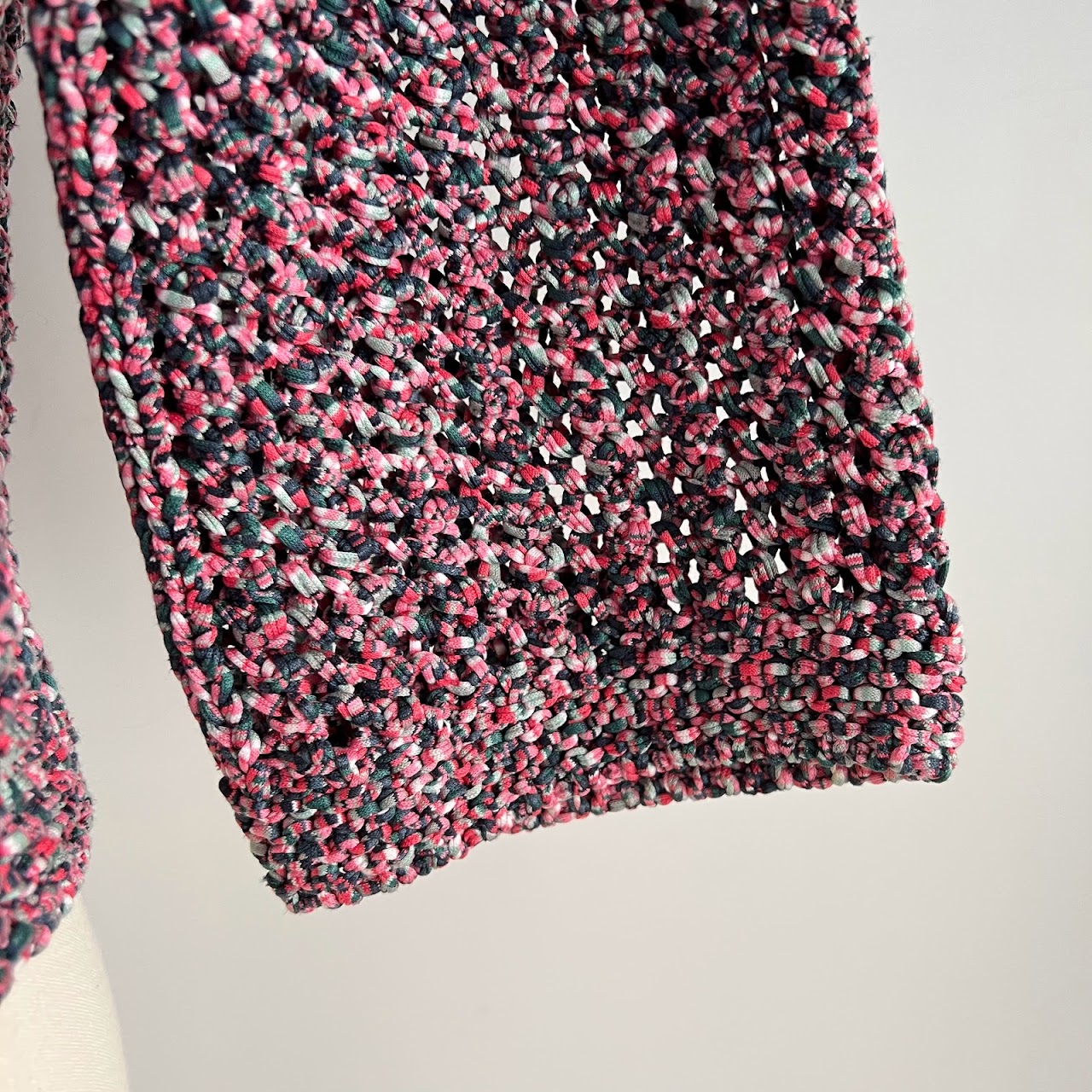 Chanel Crocheted Cotton Blazer