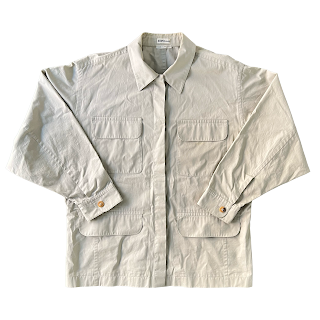 Hermès Vintage Lightweight Cotton Jacket