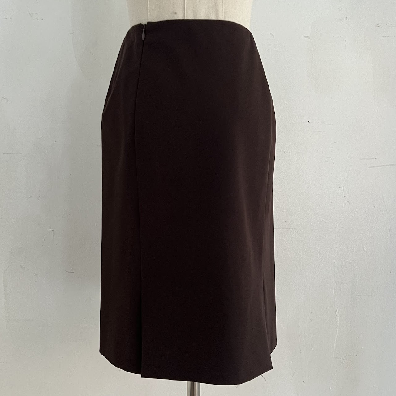 Prada Chocolate Brown Skirt