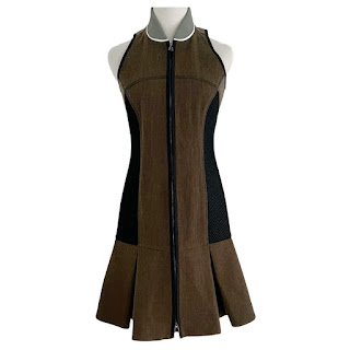 Fendi Sleeveless Wool Dress