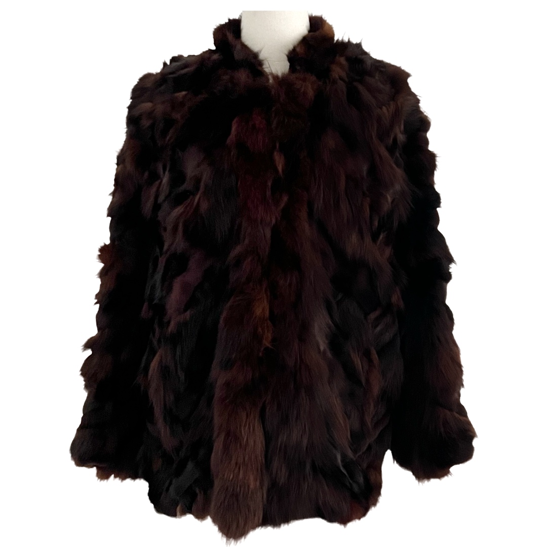 Mink and Rabbit Patchwork Fur Coat