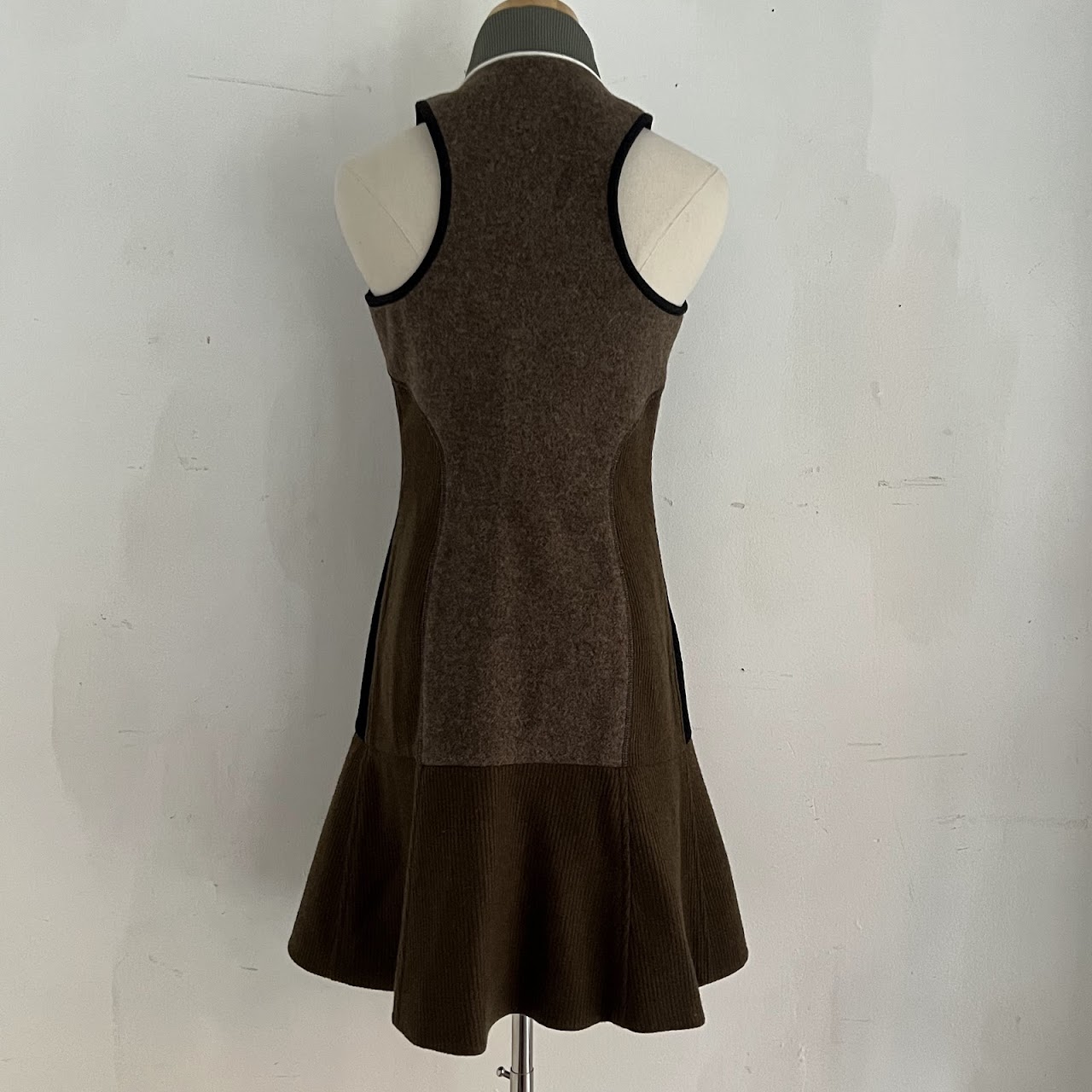 Fendi Sleeveless Wool Dress