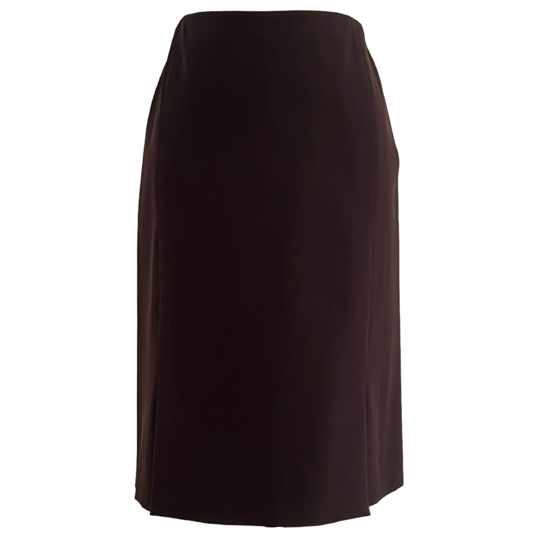 Prada Chocolate Brown Skirt