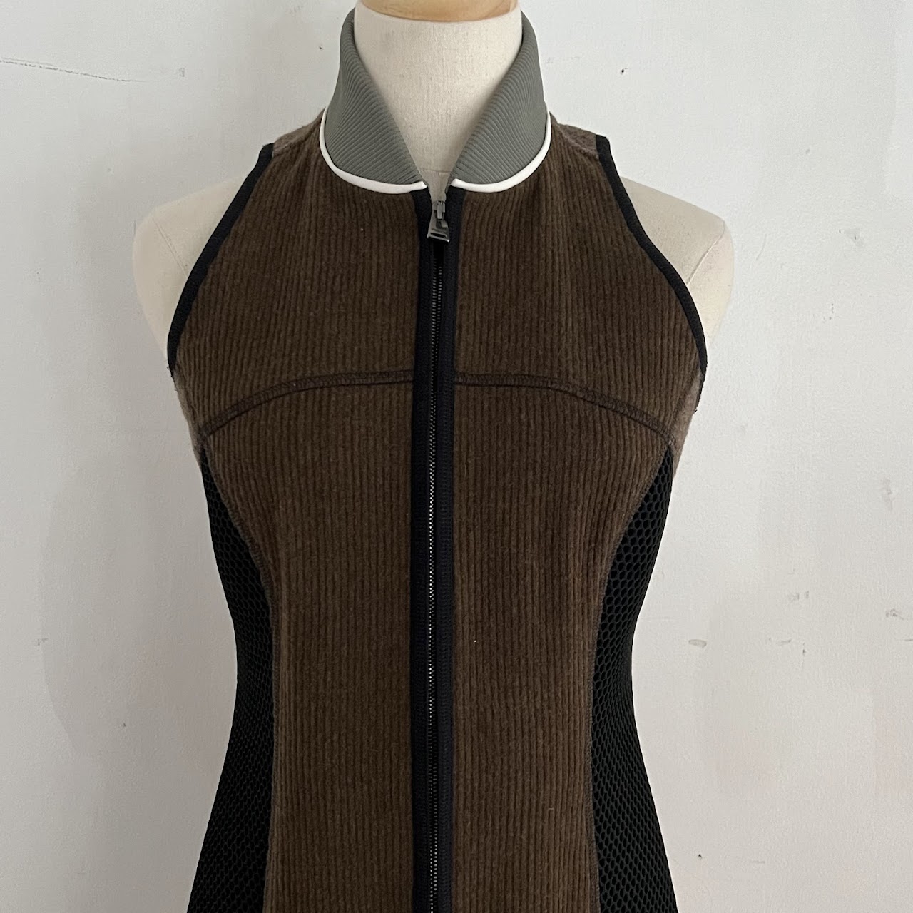 Fendi Sleeveless Wool Dress