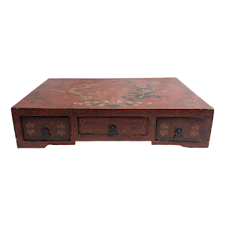 Chinese Table-Top Chest of Drawers