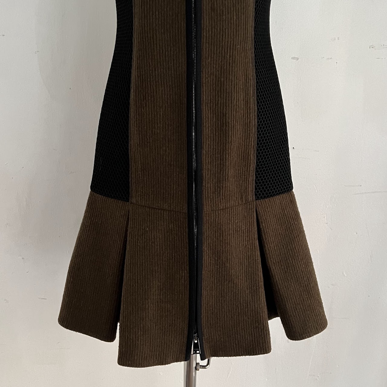 Fendi Sleeveless Wool Dress