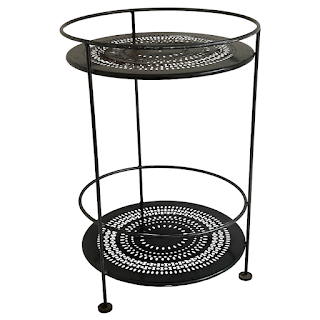 Fermob Guinguette French Two-Tier Accent Table