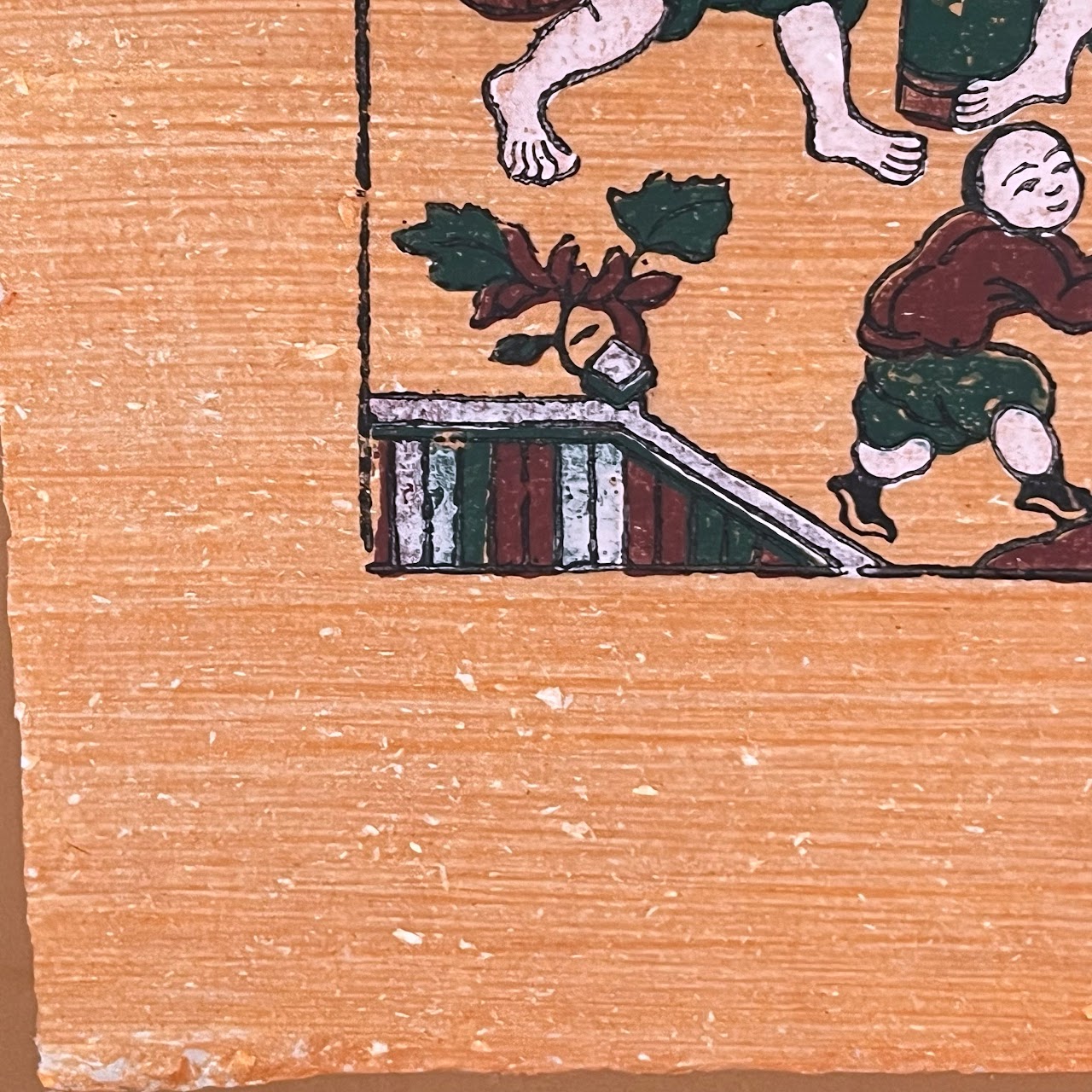 Vietnamese Ðông Hồ Woodcut Painting #1