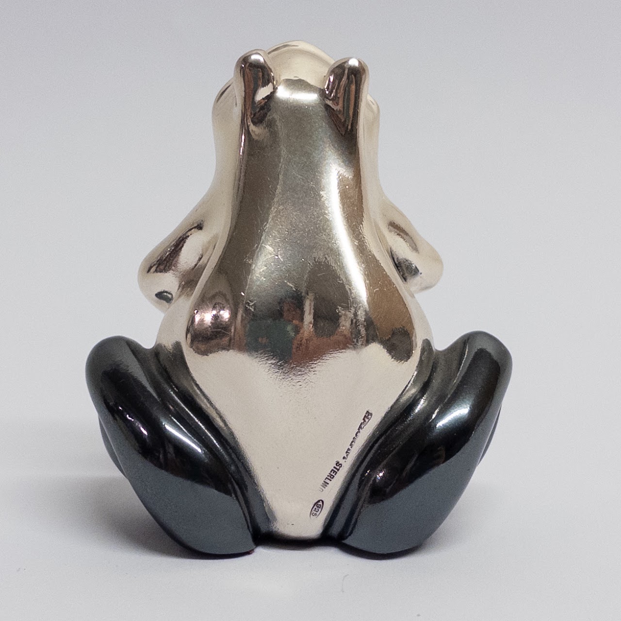 Sterling Silver Clad Hazorfim Frog Miniature