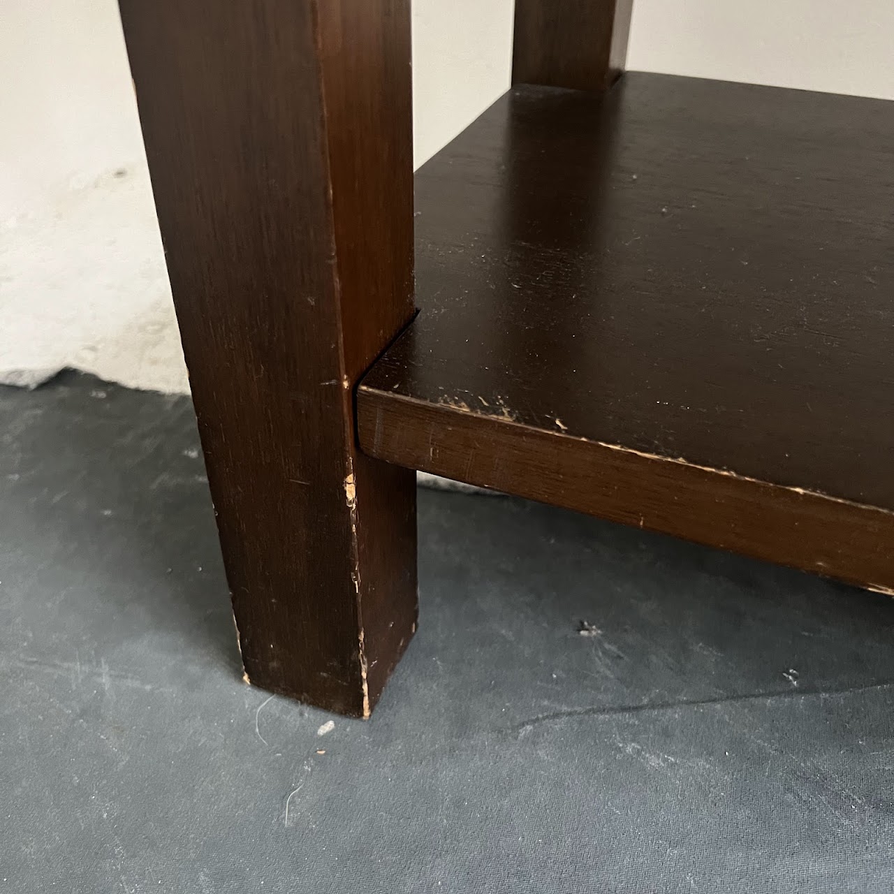 Contemporary Four Drawer Hall Table