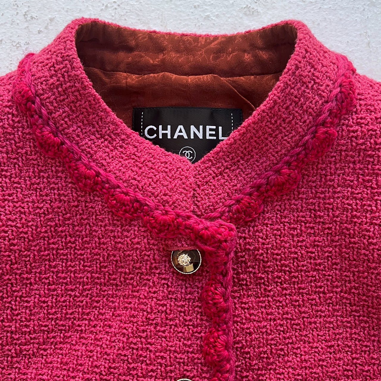 Chanel Bouclé Wool Jacket