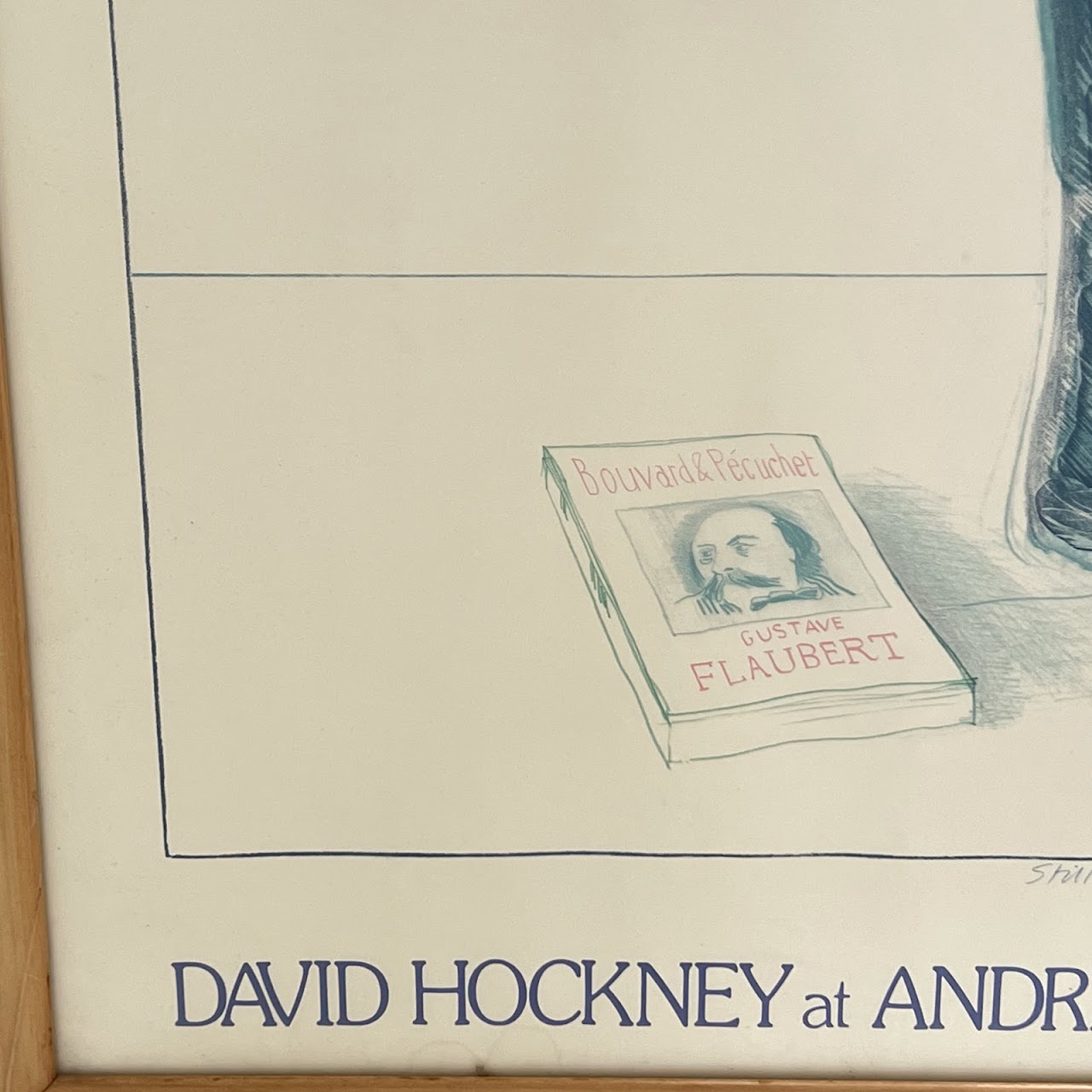 David Hockney at Andre Emmerich Gallery Exhibition Poster, 1973