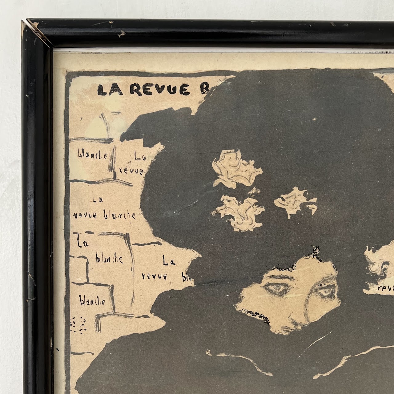 Pierre Bonnard 'La Revue Blanche' 19th C. Lithograph Poster