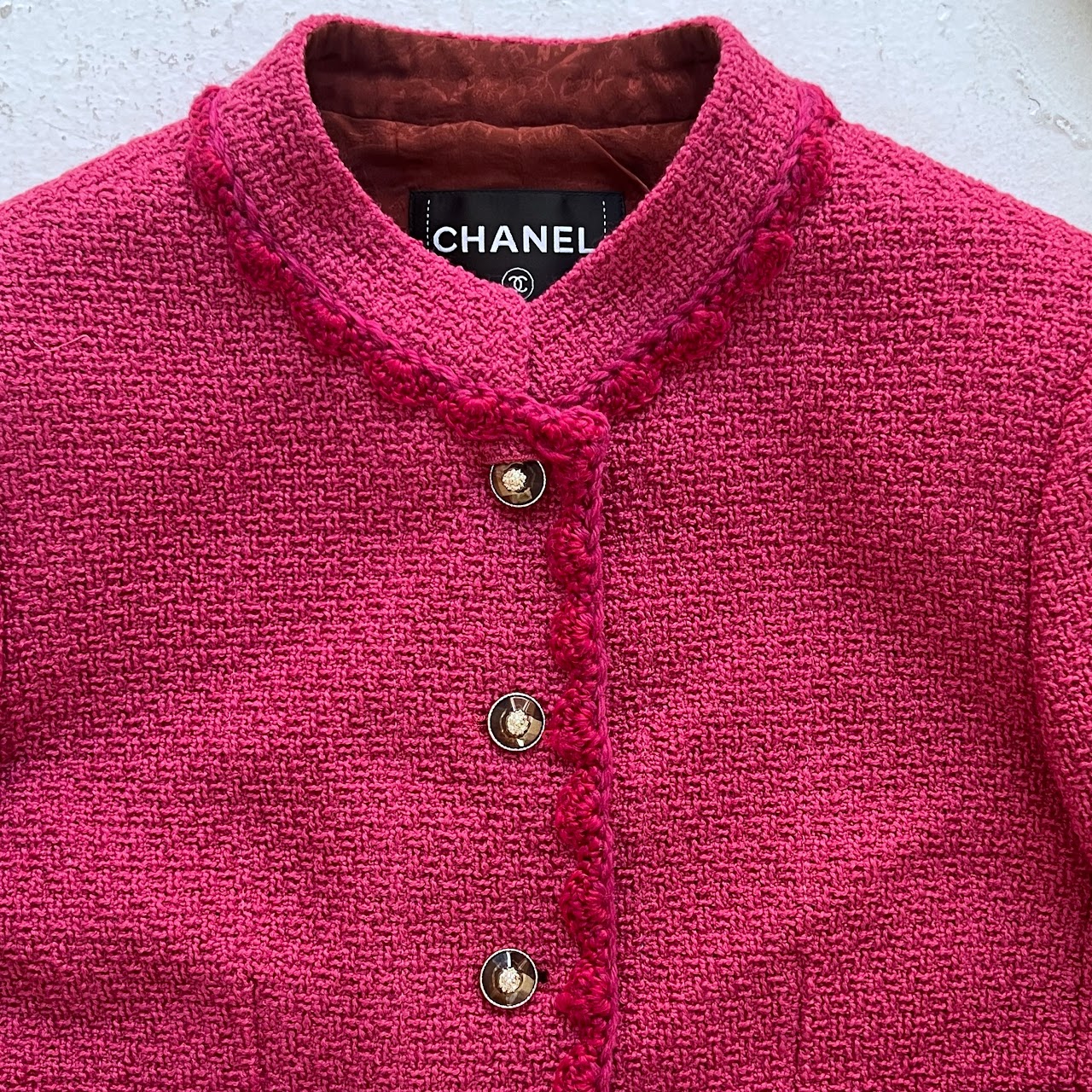 Chanel Bouclé Wool Jacket