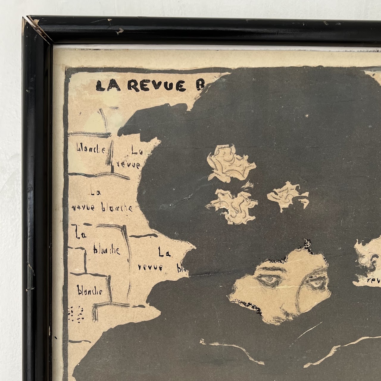 Pierre Bonnard 'La Revue Blanche' 19th C. Lithograph Poster