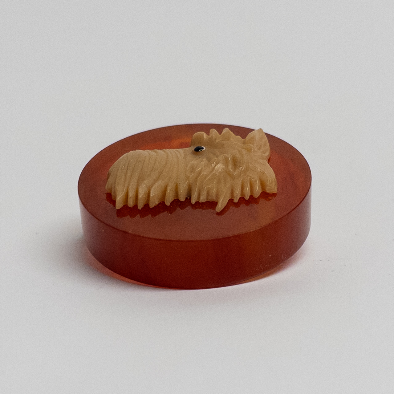 Vintage Bakelite Scottish Terrier Brooch