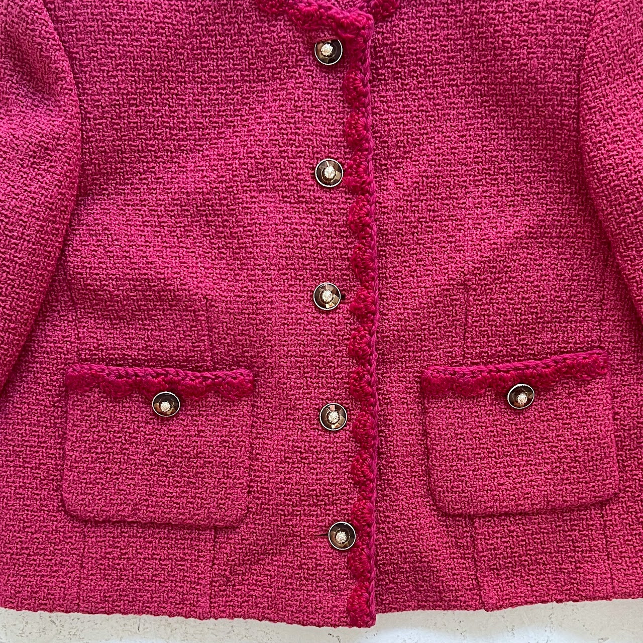 Chanel Bouclé Wool Jacket