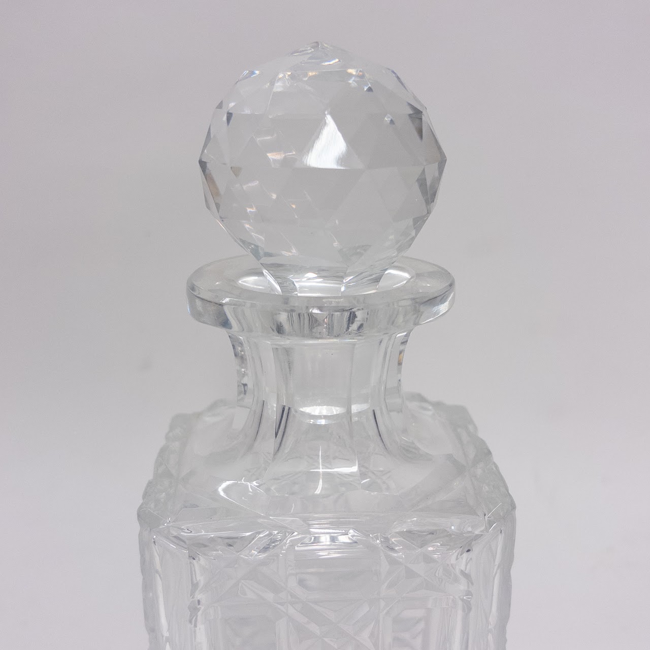 Asprey London Oak Tantalus with Brierley Crystal Decanters