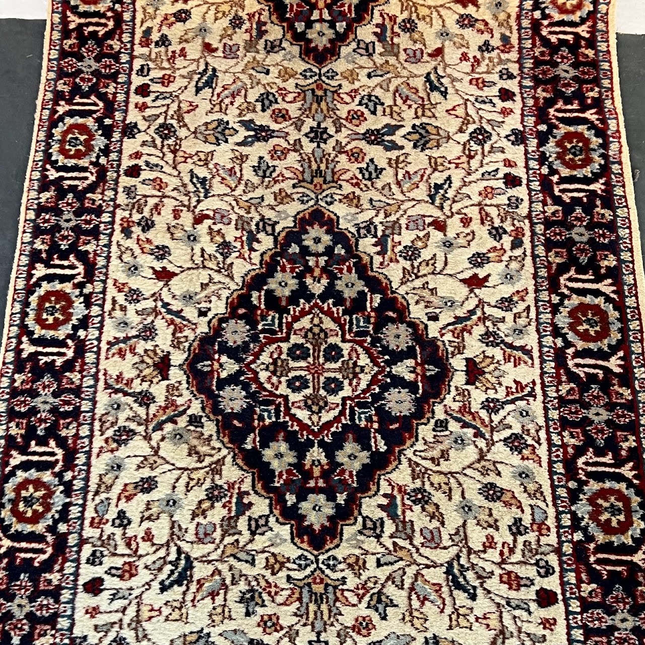 Wool Floral Long Runner