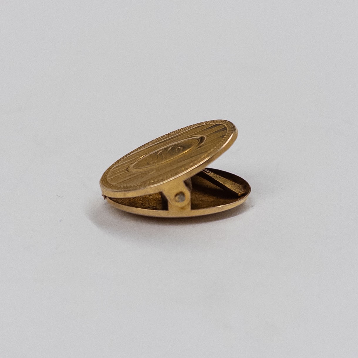 10K Gold Vintage Tie Clip