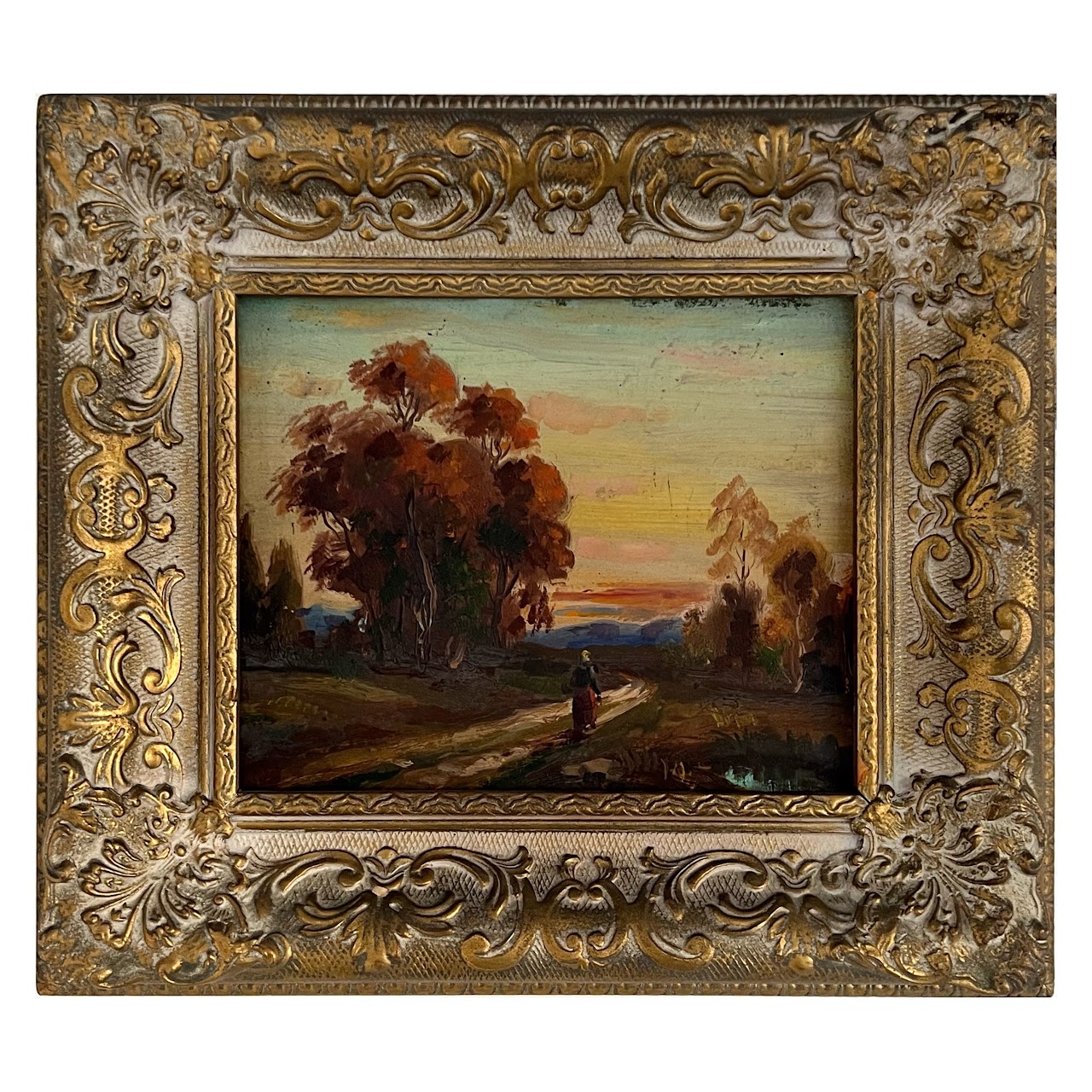 Vintage Oil Landscape Painting #1