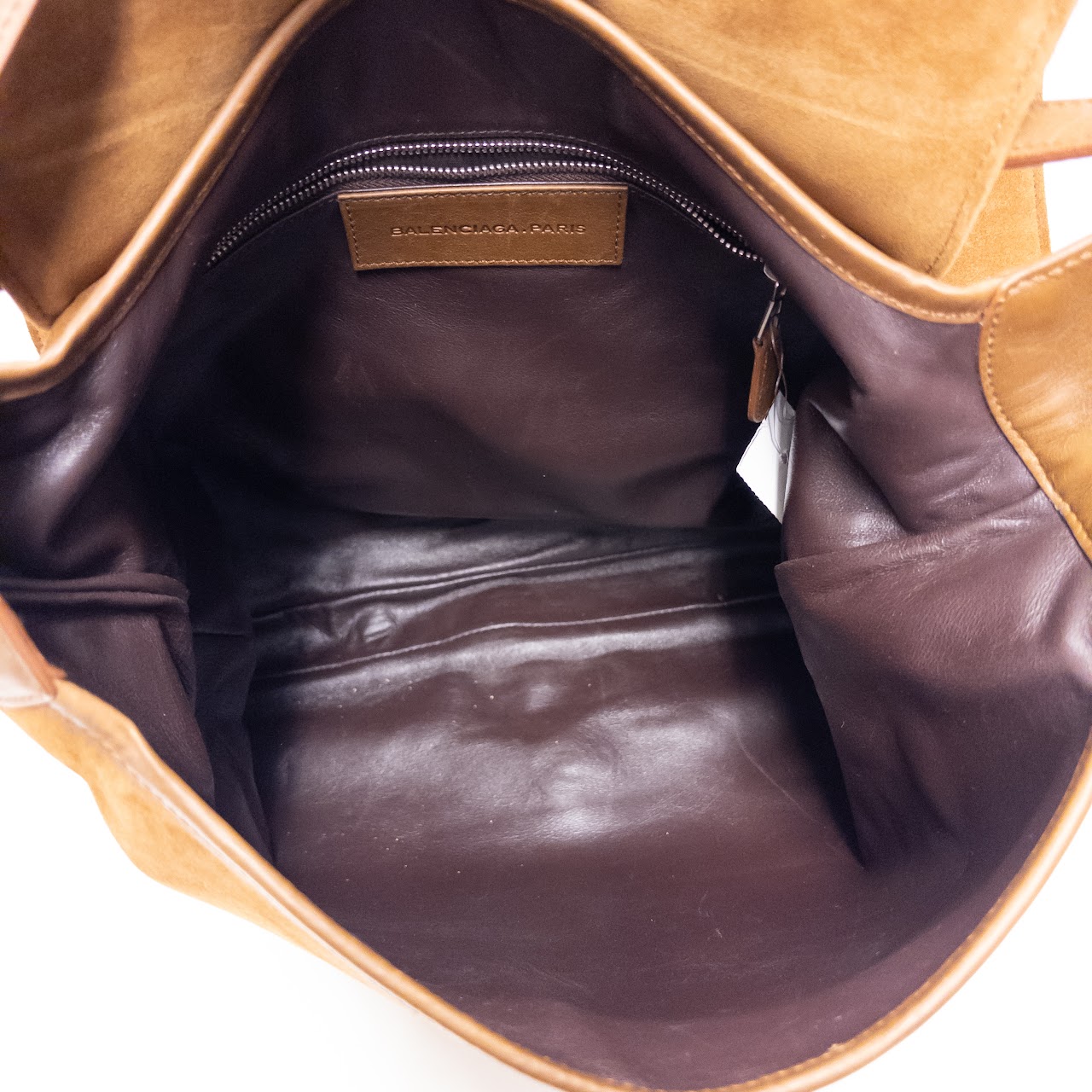 Balenciaga Suede Shoulder Bag