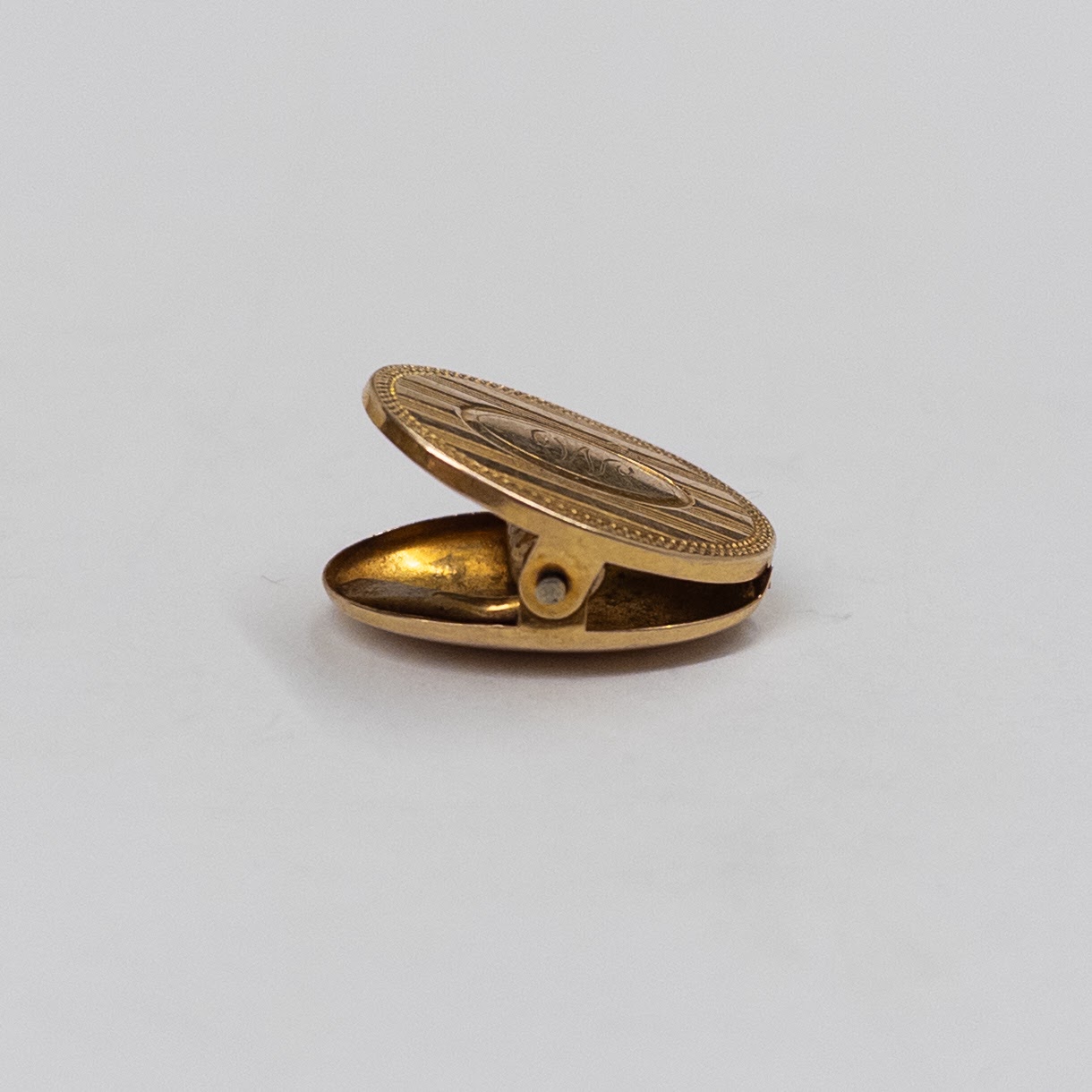 10K Gold Vintage Tie Clip