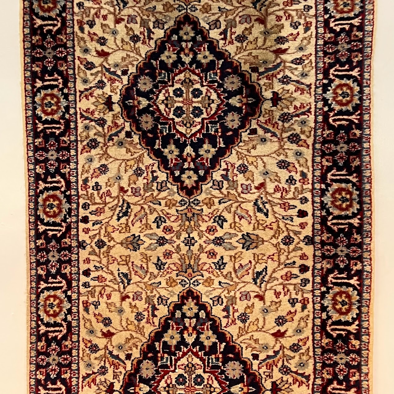 Wool Floral Long Runner