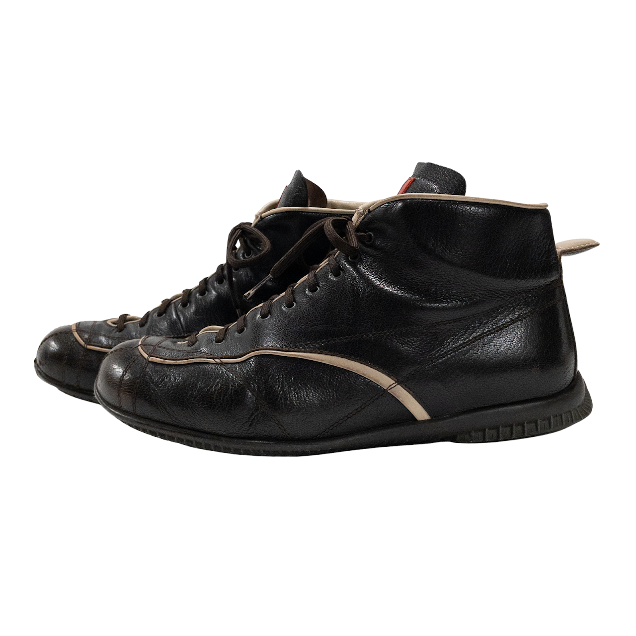 Prada Sport Lace-Up Boots