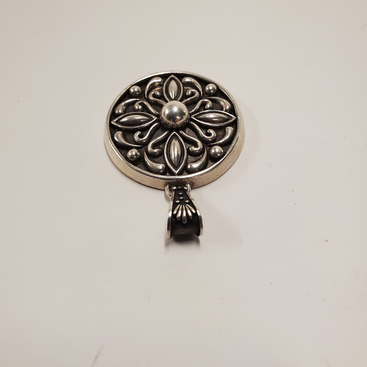 Mark Wasserman Samara Sterling Silver Flower Pendant