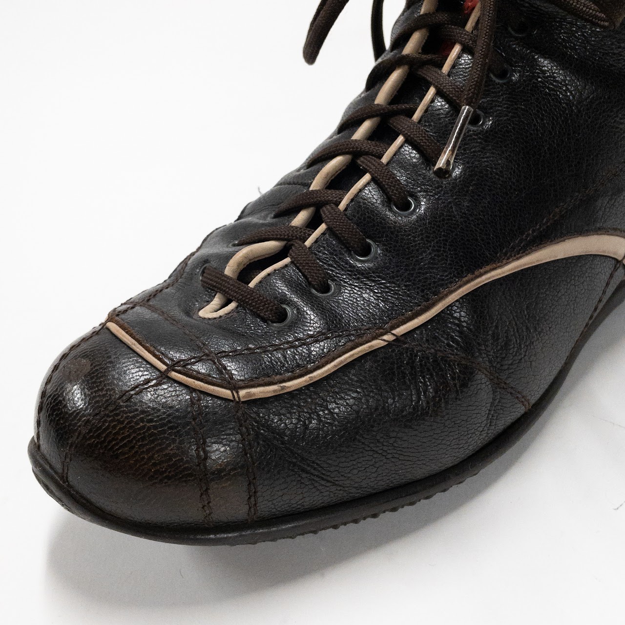 Prada Sport Lace-Up Boots