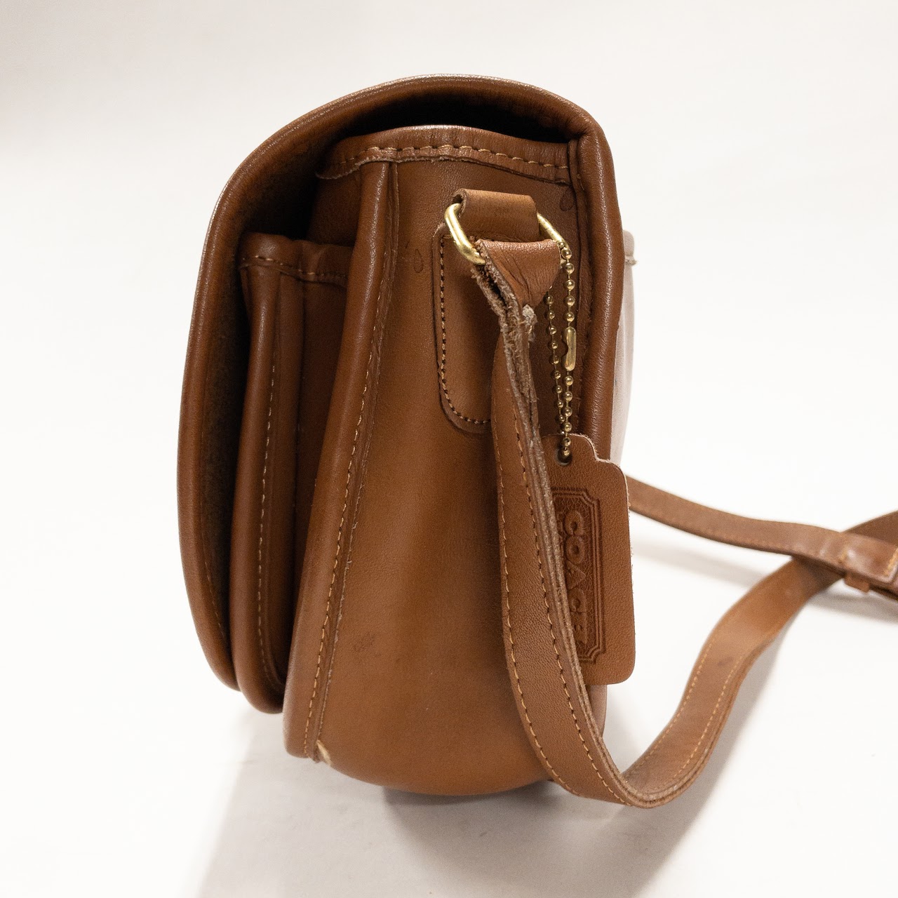 Coach Flap Saddle Bag