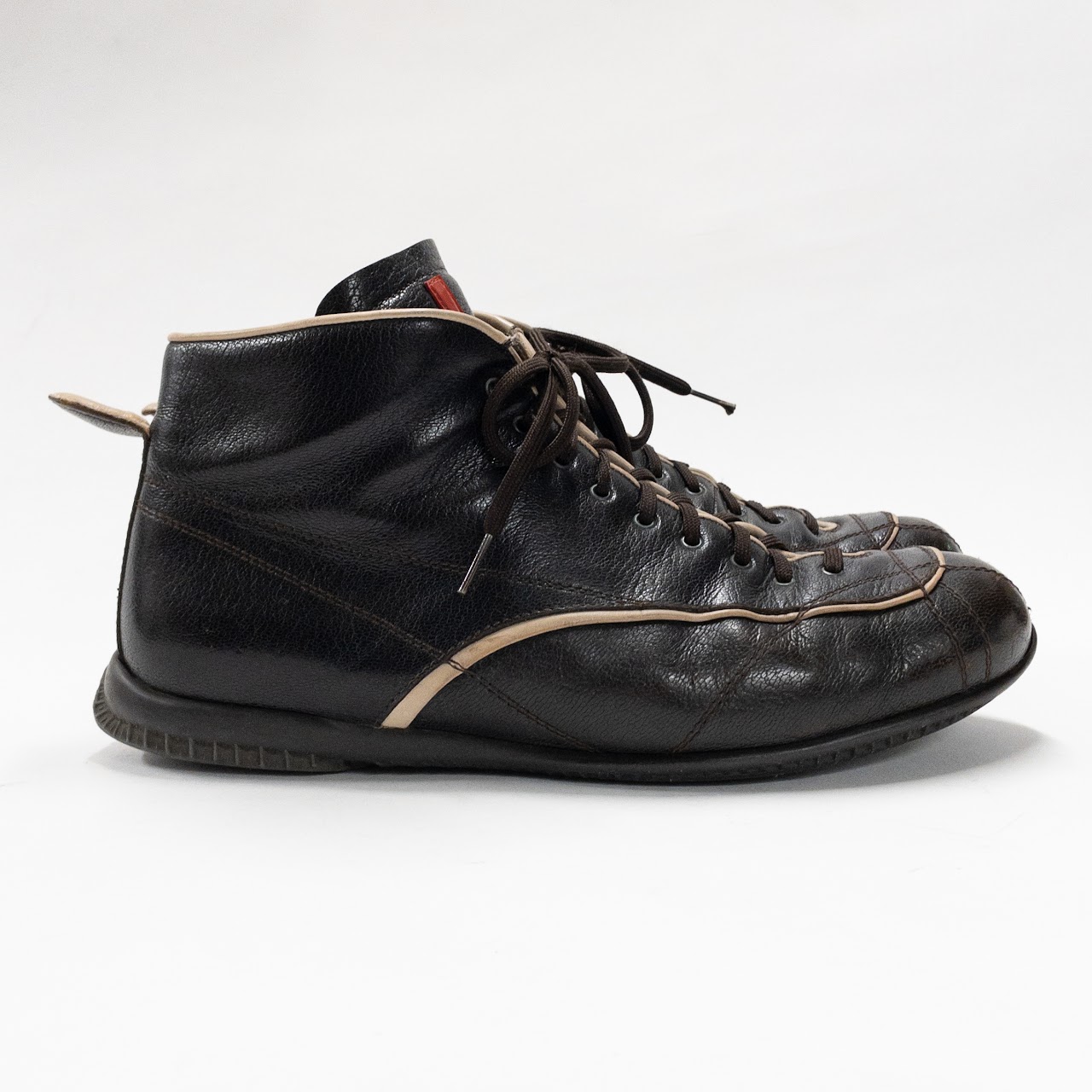 Prada Sport Lace-Up Boots