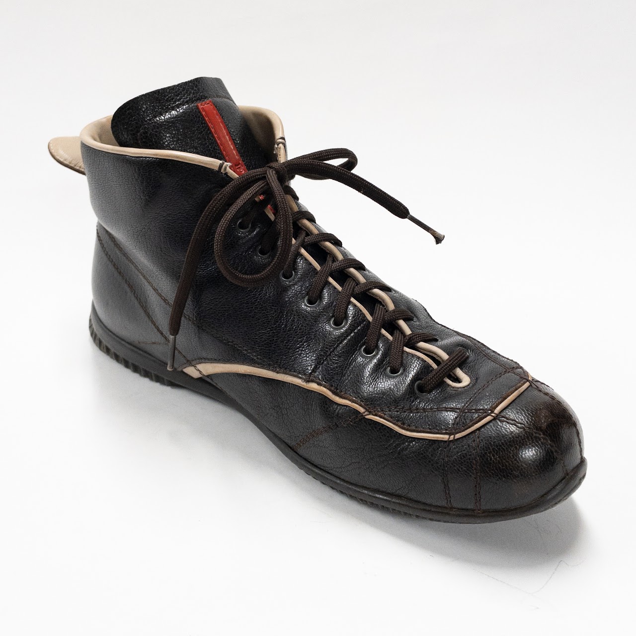 Prada Sport Lace-Up Boots