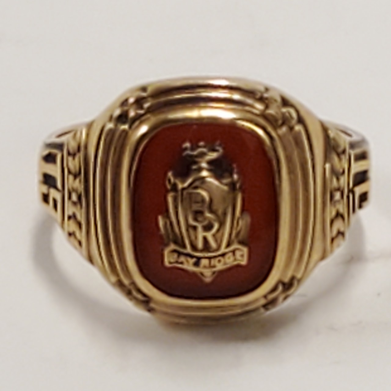 10K Gold Bay Ridge 1951 Class Ring