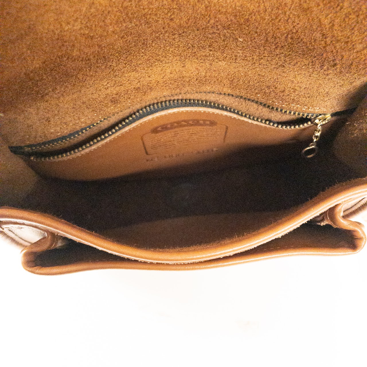 Coach Flap Saddle Bag