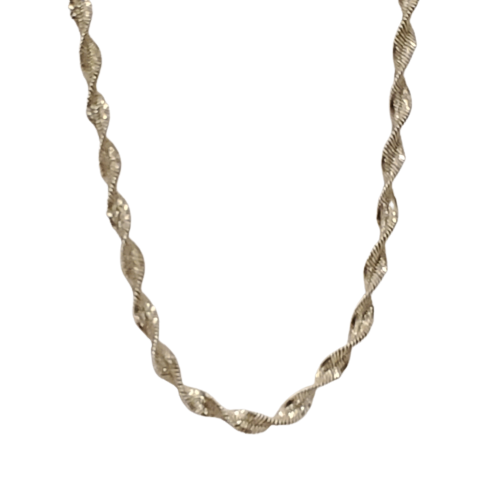 Sterling Silver Twist Chain